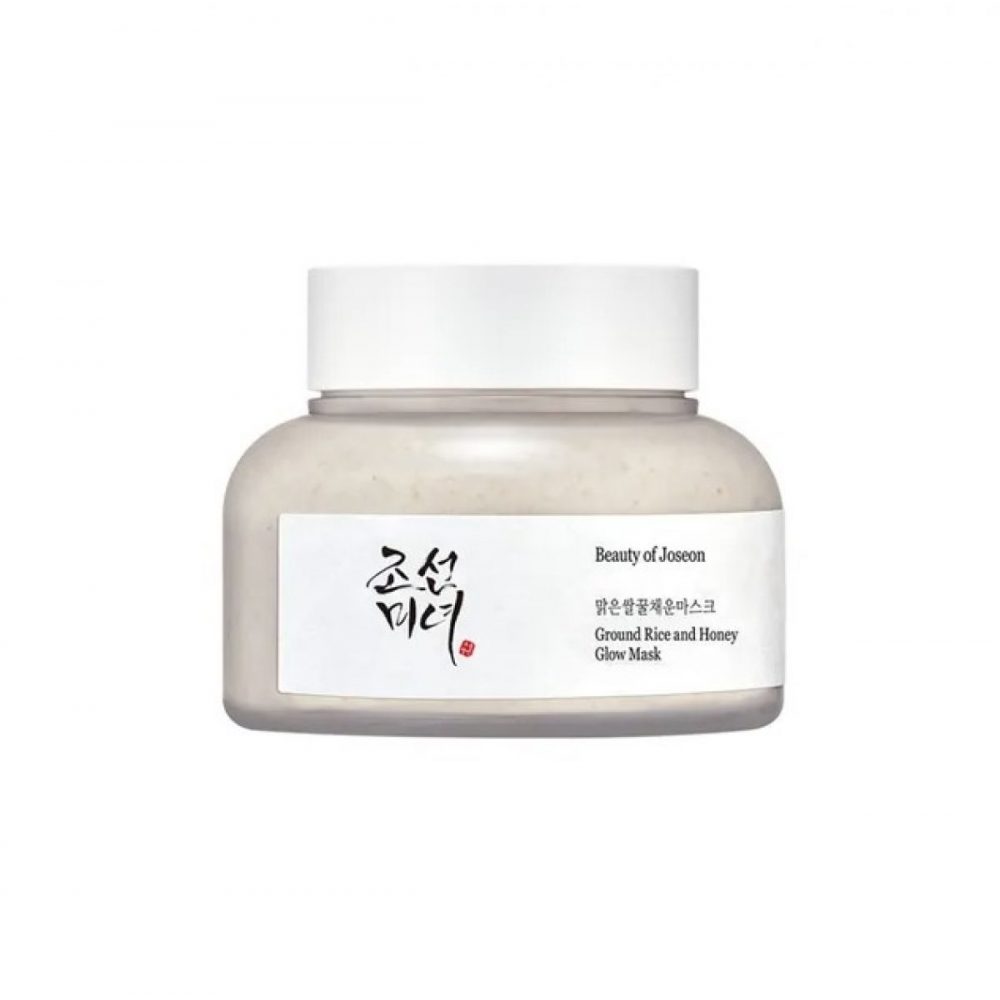 Ground rice and honey glow mask